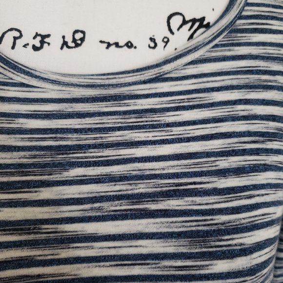 Lularoe Blue Stripe Maurine XL - Picture 3 of 4